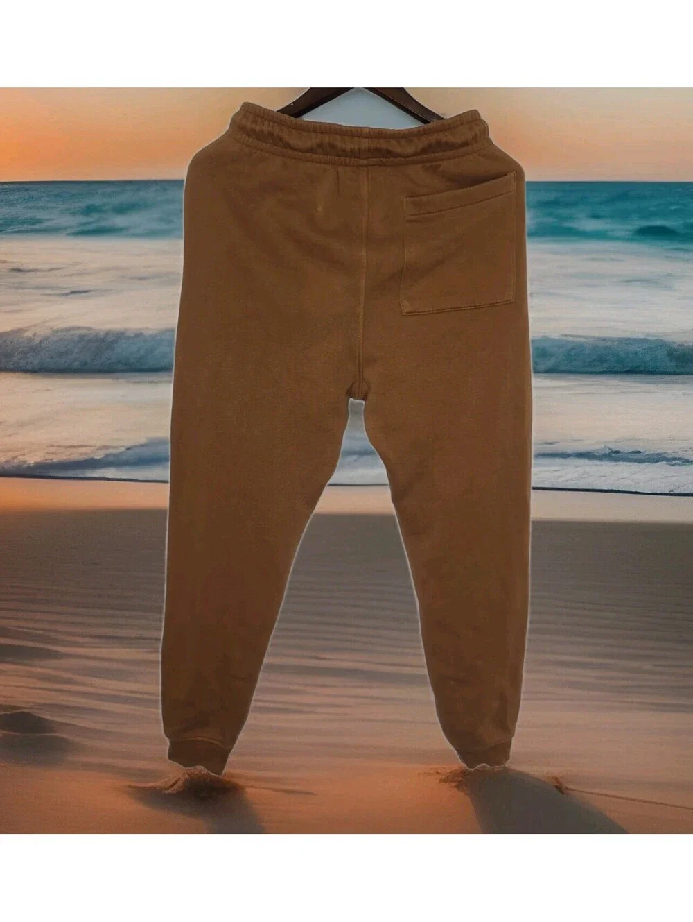 Jordan Jumpman Essential Fleece Joggers Sweatpants Men’s Small British Tan Beige